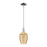 Innovations Preston 1Lt 6" Flute Stem Mini Pendant, CH/MC - 716-1S-PC-G457-6ME