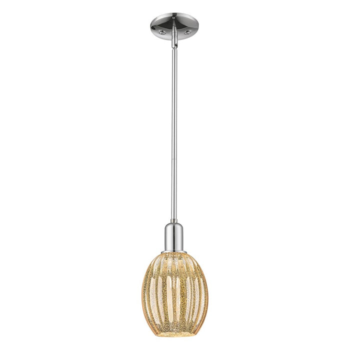 Innovations Preston 1Lt 6" Bell Stem Mini Pendant, CH/MC - 716-1S-PC-G459-6ME