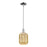 Innovations Preston 1Lt 7" Jar Stem Mini Pendant, Chrome/MC - 716-1S-PC-G460-7ME
