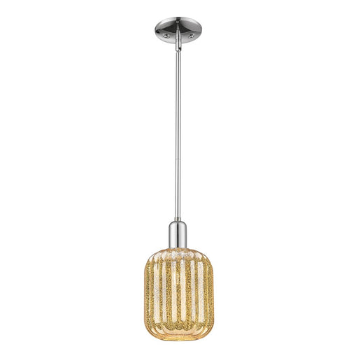 Innovations Preston 1Lt 7" Jar Stem Mini Pendant, Chrome/MC - 716-1S-PC-G460-7ME