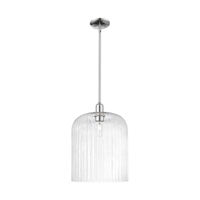 Innovations Bridal Veil 1Lt 12" Stem Mini Pendant, CH/CL - 716-1S-PC-G559-12CL