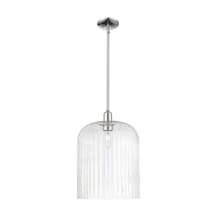 Innovations Bridal Veil 1Lt 12" Stem Mini Pendant, CH/SD - 716-1S-PC-G559-12SDY