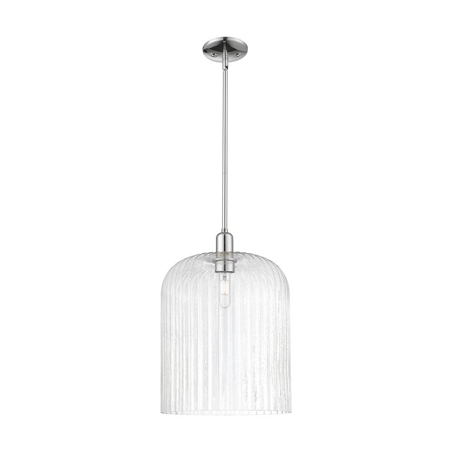 Innovations Bridal Veil 1Lt 12" Stem Mini Pendant, CH/SD - 716-1S-PC-G559-12SDY