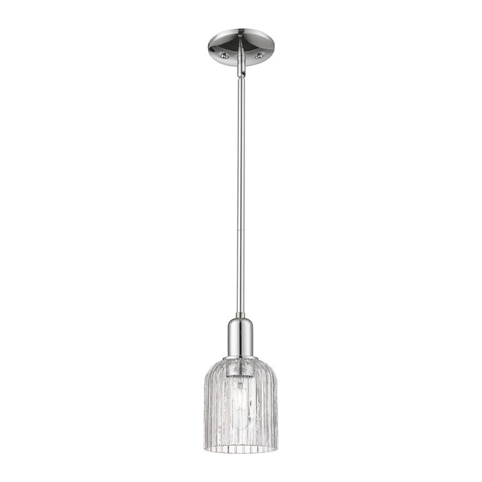 Innovations Bridal Veil 1Lt 5" Stem Mini Pendant, CH/CL - 716-1S-PC-G559-5CL