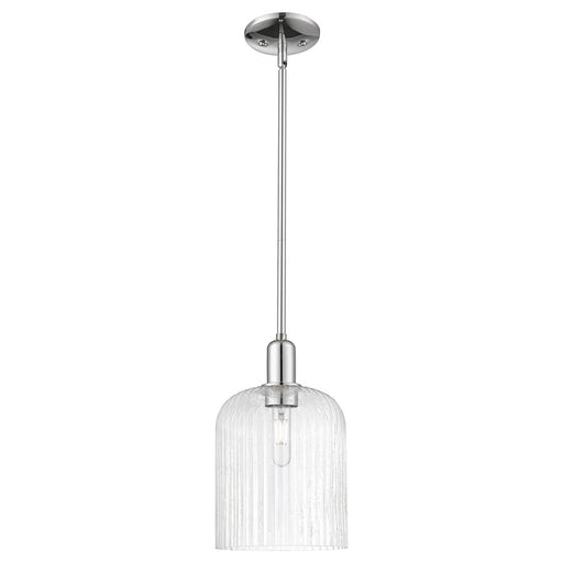 Innovations Bridal Veil 1Lt 8" Stem Mini Pendant, CH/SD - 716-1S-PC-G559-8SDY