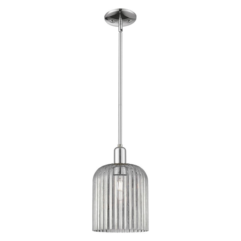 Innovations Bridal Veil 1Lt 8" Stem Mini Pendant, Chrome/SM - 716-1S-PC-G559-8SM