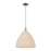 Innovations NB Dome 1Lt 16" Stem Mini Pendant, CH/NF - 716-1S-PC-NBD-16-NAT