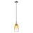 Innovations Brookhaven Almond 6" Stem Mini Pendant, PN/AM - 716-1S-PN-G480-6AM