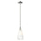 Innovations Brookhaven Almond 6" Stem Mini Pendant, PN/Opal - 716-1S-PN-G480-6OP