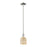 Innovations Bridal Veil 1Lt 5" Stem Mini Pendant, PN/MC - 716-1S-PN-G559-5ME