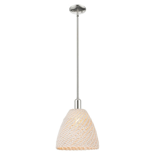 Innovations Nat Ballston Dome 12" Stem Mini Pendant, PN - 716-1S-PN-NBD-12-NAT