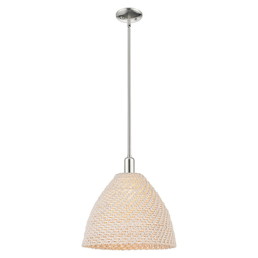 Innovations Nat Ballston Dome 16" Stem Mini Pendant, PN - 716-1S-PN-NBD-16-NAT