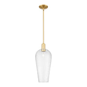 Innovations Chelsea 1Lt 8" Stem Mini Pendant, Gold/Seedy - 716-1S-SG-G456-8SDY
