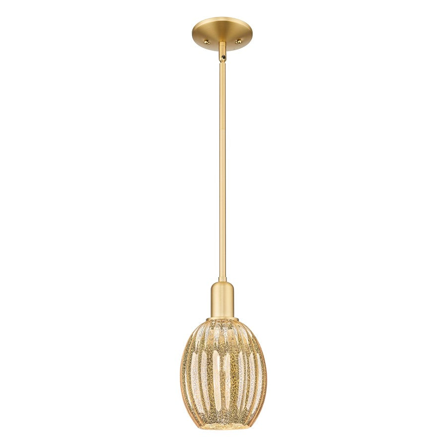 Innovations Preston 1Lt 6" Bell Stem Mini Pendant, GD/MC - 716-1S-SG-G459-6ME