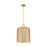 Innovations Bridal Veil 1Lt 12" Stem Mini Pendant, GD/MC - 716-1S-SG-G559-12ME