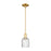 Innovations Bridal Veil 1Lt 5" Stem Mini Pendant, GD/Seed - 716-1S-SG-G559-5SDY