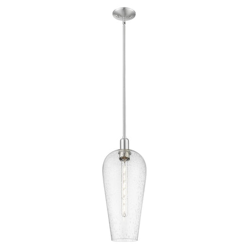 Innovations Chelsea 8" Stem Mini Pendant, SN/Seedy - 716-1S-SN-G456-8SDY