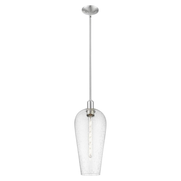 Innovations Chelsea 8" Stem Mini Pendant, SN/Seedy - 716-1S-SN-G456-8SDY