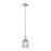 Innovations Bridal Veil 1Lt 5" Stem Mini Pendant, SN/Smoke - 716-1S-SN-G559-5SM