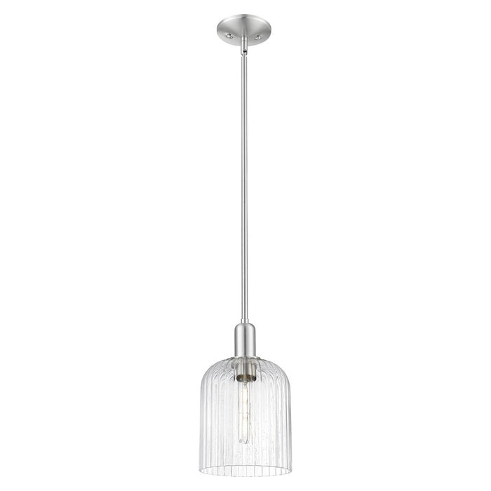 Innovations Bridal Veil 8" Stem Mini Pendant, SN/Seedy - 716-1S-SN-G559-8SDY