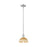 Innovations NB Dome 1Lt 8" Stem Mini Pendant/SN/NF - 716-1S-SN-NBD2-75-NAT