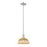 Innovations NB Dome 1Lt 9" Stem Mini Pendant/SN/NF - 716-1S-SN-NBD2-9-NAT