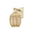 Innovations Preston 1Lt 6" Bell Sconce, AB/Mercury - 716-1W-AB-G459-6ME