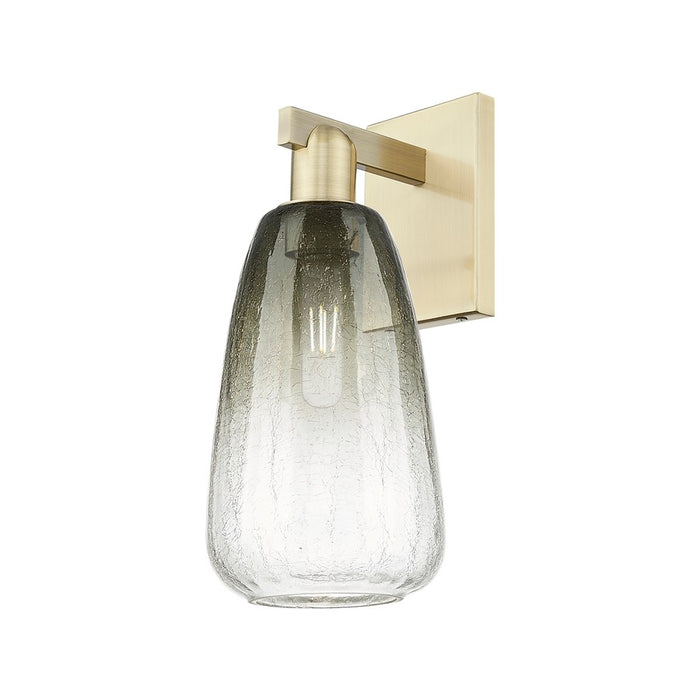 Innovations Brookhaven Almond 1Lt 6" Sconce, AB/Slate - 716-1W-AB-G480-6SL