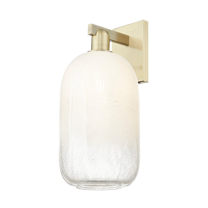 Innovations Brookhaven Cloche 1Lt 7" Sconce, AB/Opal - 716-1W-AB-G482-7OP