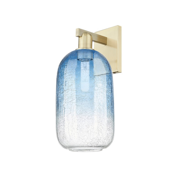 Innovations Brookhaven Cloche 1Lt 7" Sconce, AB/SB - 716-1W-AB-G482-7SB