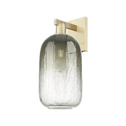 Innovations Brookhaven Cloche 1Lt 7" Sconce, AB/Slate - 716-1W-AB-G482-7SL