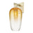 Innovations Brookhaven Flute 1Lt 7" Sconce, AB/Amber - 716-1W-AB-G484-7AM