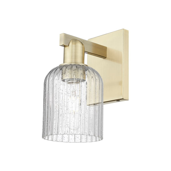 Innovations Bridal Veil 1Lt 5" Sconce, Antique Brass/Seed