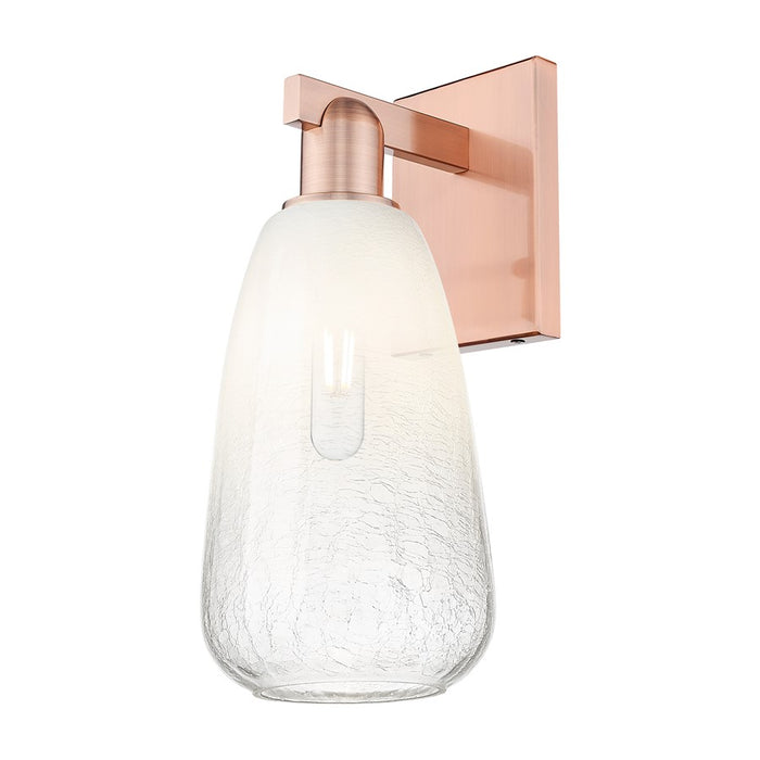 Innovations Brookhaven Almond 1Lt 6" Sconce, Copper/Opal - 716-1W-AC-G480-6OP