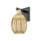 Innovations Preston 1Lt 6" Bell Sconce, BKBS/Mercury