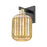 Innovations Preston 1Lt 7" Jar Sconce, Black Brass/Mercury - 716-1W-BAB-G460-7ME