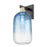 Innovations Brookhaven Cloche 1Lt 7" Sconce, BKBS/SB