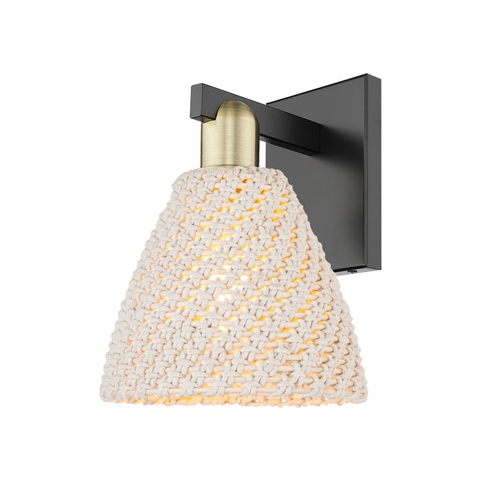 Innovations Natural Ballston Dome 1Lt 7" Sconce, BKBS/NF