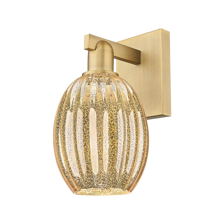 Innovations Preston 1Lt 6" Bell Sconce, BB/Mercury - 716-1W-BB-G459-6ME
