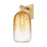 Innovations Brookhaven Cloche 1Lt 7" Sconce, Brushed Brass/Amber