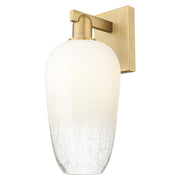 Innovations Brookhaven Flute 7" Wall Sconce, BB/Opal - 716-1W-BB-G484-7OP