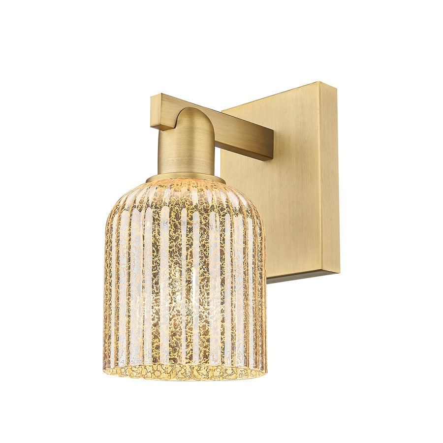 Innovations Bridal Veil 1Lt 5" Sconce, BB/Mercury - 716-1W-BB-G559-5ME