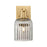 Innovations Bridal Veil 1Lt 5" Sconce, Brushed Brass/Smoke