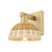 Innovations Natural Ballston Dome 1Lt 7" Sconce/Brushed Brass/NF