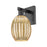 Innovations Preston 1Lt 6" Bell Wall Sconce, Black/Mercury - 716-1W-BK-G459-6ME
