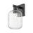 Innovations Preston 1Lt 7" Jar Wall Sconce, Black/Clear
