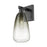 Innovations Brookhaven Almond 1Lt 6" Sconce, Black/Slate - 716-1W-BK-G480-6SL