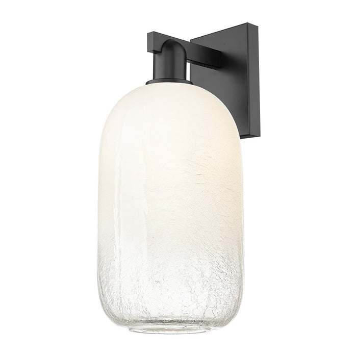 Innovations Brookhaven Cloche 1Lt 7" Sconce, Black/Opal
