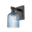 Innovations Bridal Veil 1Lt 5" Wall Sconce, Black/Blue