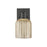 Innovations Bridal Veil 1Lt 5" Wall Sconce, Black/Mercury